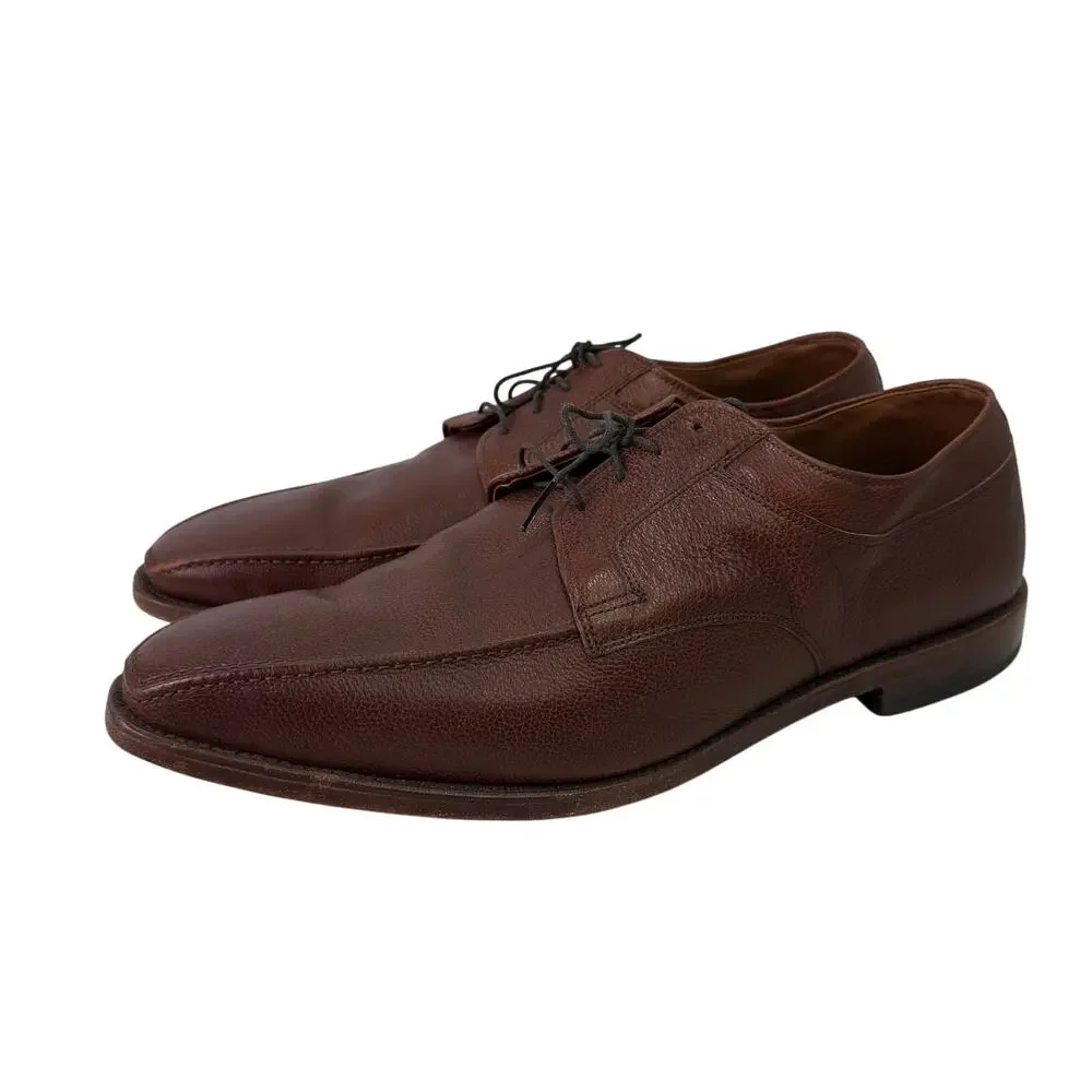Allen Edmonds Men's Shoes sz 13 Jackson + Grained Leather Brown #M420
